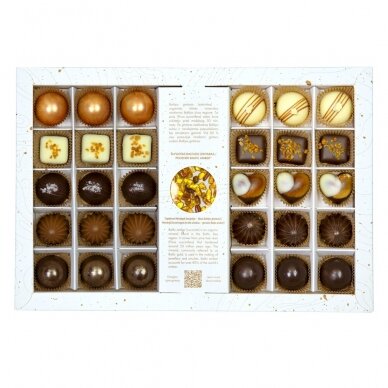 Šokoladinių saldainių kolekcija Rūta Gintaro kelias, 295 g 1