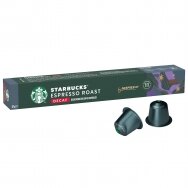 Kavos kapsulės be kofeino tinkančios Nespresso kavos aparatams Starbucks Decaf Espresso Roast 10 vnt.