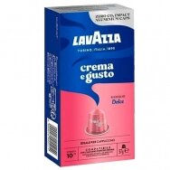 Kavos kapsulės suderinamos su Nespresso® Lavazza Crema e Gusto Dolce 10 vnt.