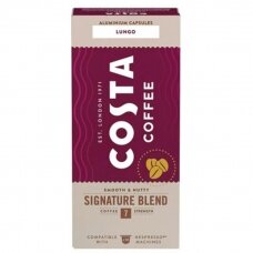 Kavos kapsulės tinkančios Nespresso kavos aparatams Costa Signature Blend Lungo 10 vnt.