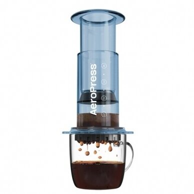 Kavinukas AeroPress Clear Blue, 250 ml