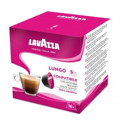 Kavos kapsulės Lavazza Dolce Gusto Lungo