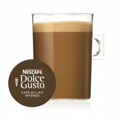 Kavos kapsulės NESCAFÉ Dolce Gusto Cafe Au Lait Intenso (geriausia iki 2024 07 31) 2
