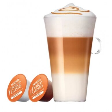 Kavos kapsulės NESCAFÉ Dolce Gusto Caramel Latte Macchiato 2