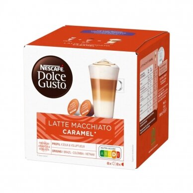 Kavos kapsulės NESCAFÉ Dolce Gusto Caramel Latte Macchiato