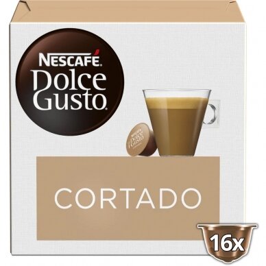 Kavos kapsulės NESCAFÉ Dolce Gusto Cortado 1