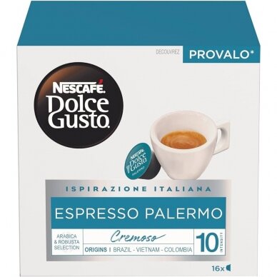 Kavos kapsulės NESCAFÉ Dolce Gusto Espresso Palermo 1