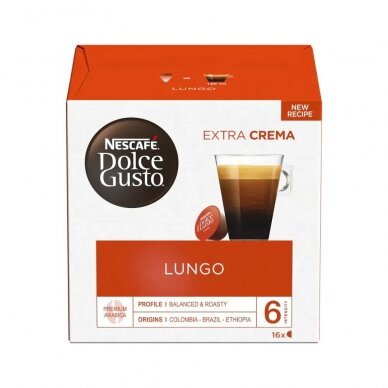 Kavos kapsulės NESCAFÉ Dolce Gusto Lungo