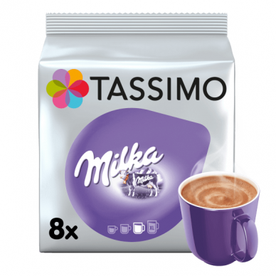 Karštas šokoladas Milka Tassimo 8 kap.