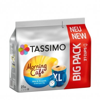 Kavos kapsulės Tassimo Morning Cafe Mild 21 kap.