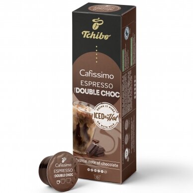 Kavos kapsulės Tchibo Cafissimo Espresso Double Choc 10 kap.