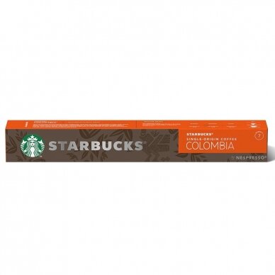 Kavos kapsulės, suderinamos su Nespresso® Starbucks Single-Origin Colombia 10 vnt. 1