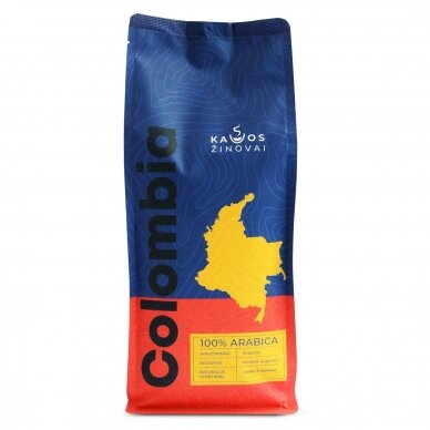 Kavos Pupelės Colombia Medellin Supremo, 1 kg 1
