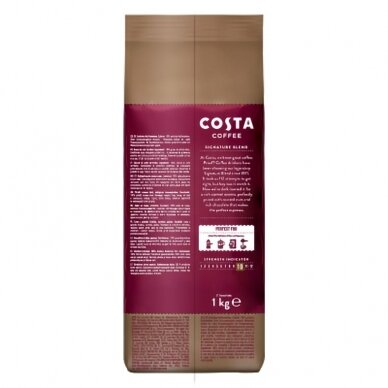 Kavos pupelės Costa Signature Dark, 1 kg 1