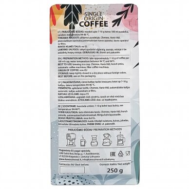 Kavos Pupelės Costa Rica San Rafael Tarrazu, 250 g 3