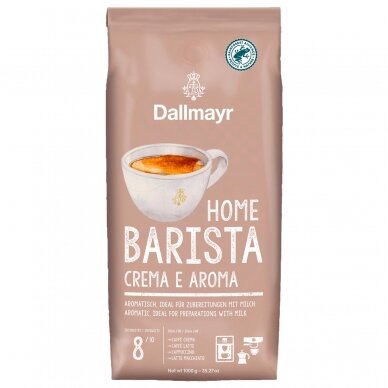 Kavos pupelės Dallmayr Barista Crema e Aroma, 1 kg