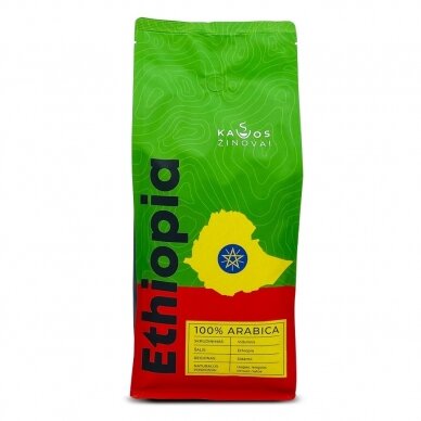 Kavos Pupelės Ethiopia Sidamo, 1 kg 1