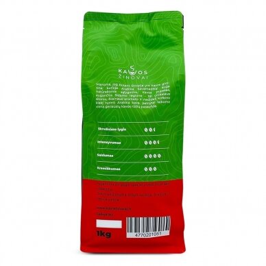 Kavos Pupelės Ethiopia Sidamo, 1 kg 3