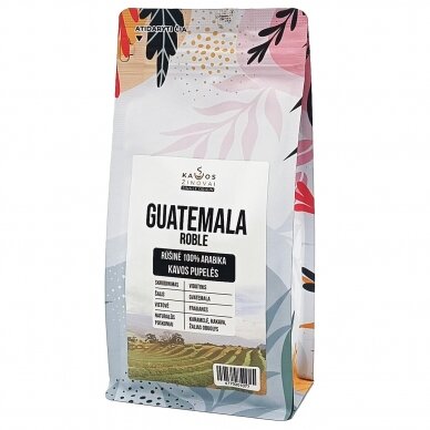 Kavos Pupelės Guatemala Roble, 250 g 2