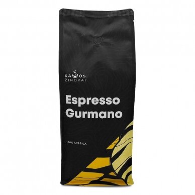 Kavos pupelės Kavos Žinovai Gurmano, 1 kg 1