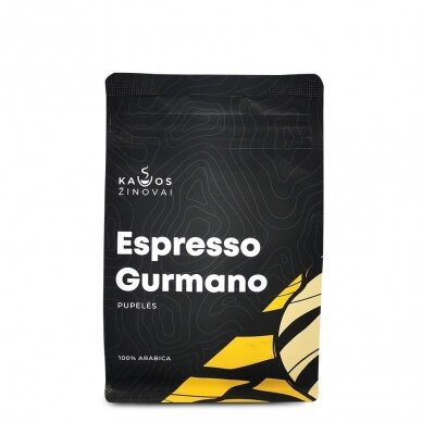 Kavos pupelės Kavos Žinovai Gurmano, 250 g 1
