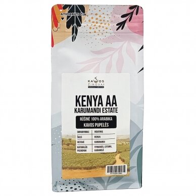 Kavos Pupelės Kenya AA Karumandi Estate, 250 g 1