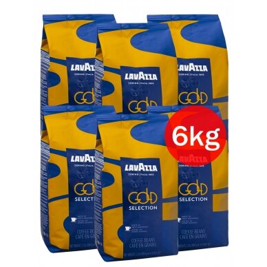 Kavos pupelės Lavazza Gold Selection, 6 kg