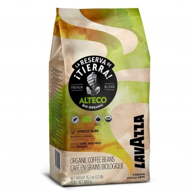 Kavos pupelės Lavazza Tierra Alteco Bio-Organic, 1 kg