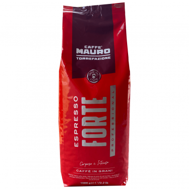 Kavos pupelės Mauro Espresso Forte Professional, 1 kg