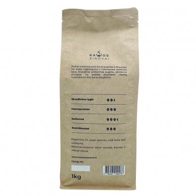 Kavos Pupelės Sweet Brazil Single Origin, 1 kg 3