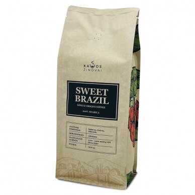 Kavos Pupelės Sweet Brazil Single Origin, 1 kg 2