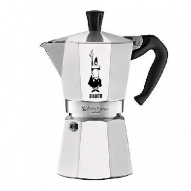 Moka kavavirė Bialetti Moka Express 6 cups Silver 270 ml