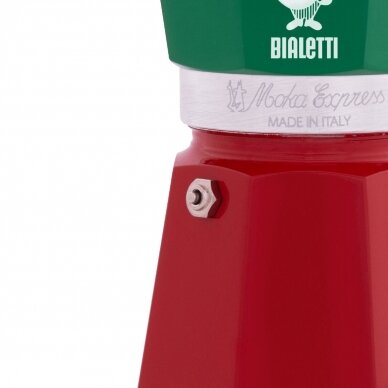 Moka kavavirė Bialetti Moka Express 6 cup Italia 300 ml 2