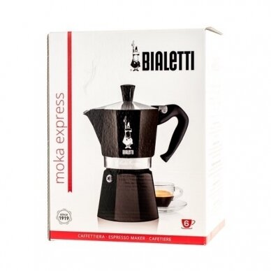 Moka kavavirė Bialetti Moka Express 6 cup Black 270 ml 2