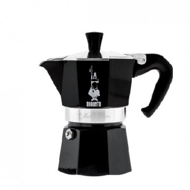 Moka kavavirė Bialetti Moka Express 3 cups Black 150 ml