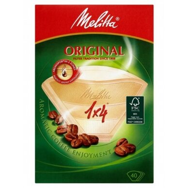 Popieriniai filtrai Melitta nr.4 40 vnt.