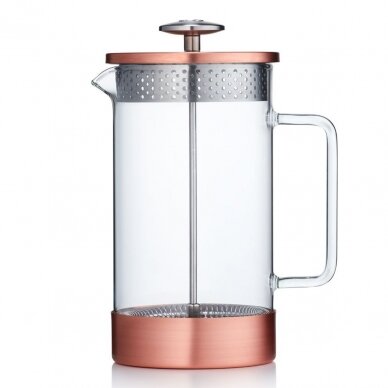 Prancūziškas kavinukas Barista & Co Copper, 1000 ml