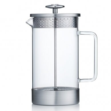 Prancūziškas kavinukas Barista & Co Silver, 1000 ml