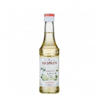 Sirupas MONIN Šeivamedžio uogų skonio 0.25 l