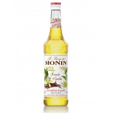 Sirupas MONIN French vanilla skonio 0.7 l