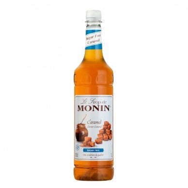 Sirupas MONIN Karamelės be cukraus 0.7 l