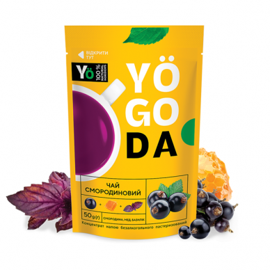 YOGODA Serbentų arbata, 50 g