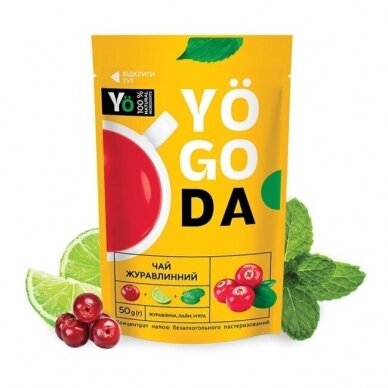 YOGODA Spanguolių arbata, 50 g