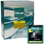 Žalioji arbata DILMAH Pure Green, 100 vnt. maišelių